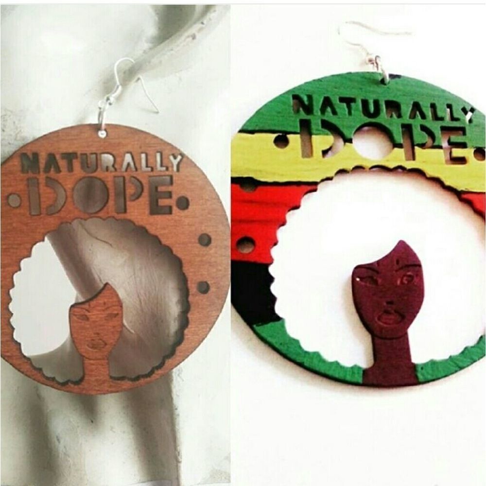 Naturally "DOPE" Earrings! 